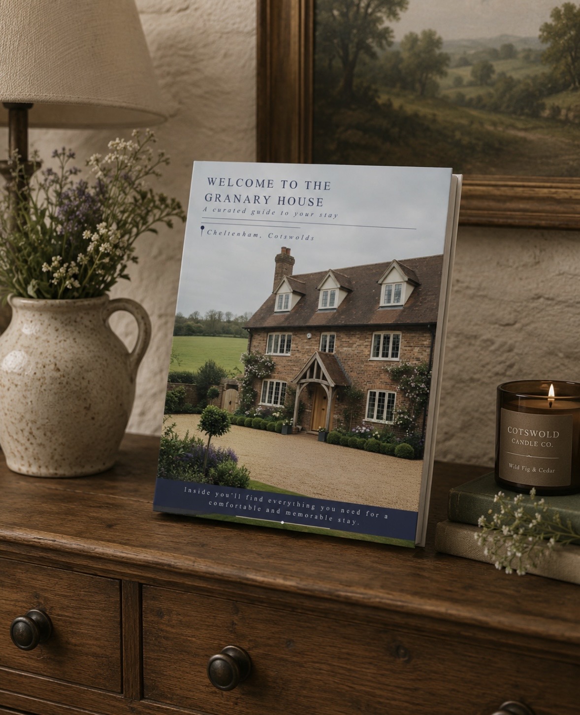 Welcome guidebook for The Granary House, Cheltenham